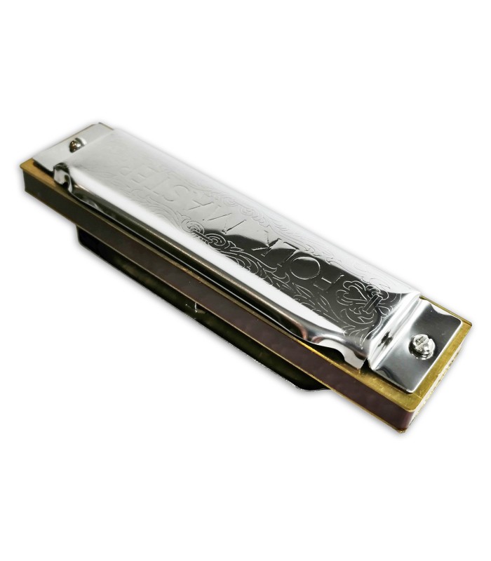 Photo of the harmonica Suzuki 1072C Folk Master in C's other side