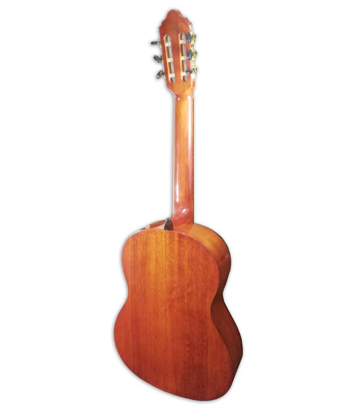 Foto do fundo da guitarra clássica Valencia modelo VC264 natural