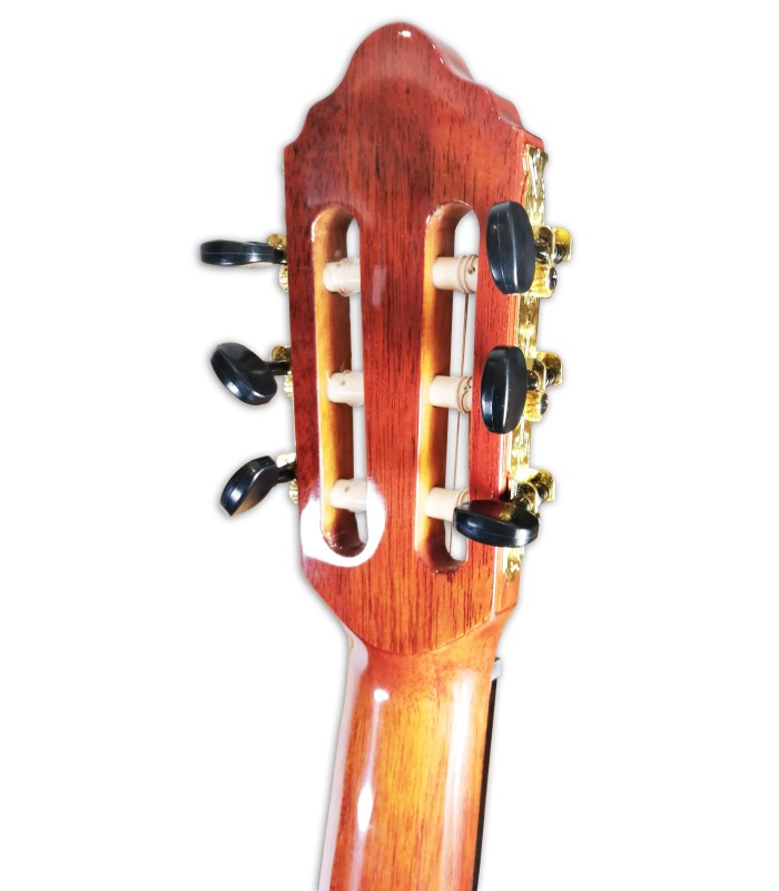 Foto del clavijero de la guitarra clásica Valencia modelo VC264 natural