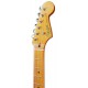 Foto da cabeça da guitarra elétrica Fender Squier modelo Classic Vibe Strat 50S MN Black
