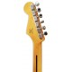 Foto del clavijero de la guitarra eléctrica Fender Squier modelo Classic Vibe Strat 50S MN Black