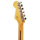 Foto dos carrilhões da guitarra elétrica Fender Squier modelo Classic Vibe Strat 50S MN Black