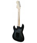 Foto das costas da guitarra elétrica Fender Squier modelo Affinity Stratocaster FMT HSS MN BBST