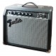 Photo of the guitar's amp that comes in the pack Fender Squier model Aff Strat HSS LPB amplifier 15G accessor