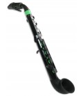 Photo of the saxophone Nuvo Jsax model N-520JBGN black and green with case