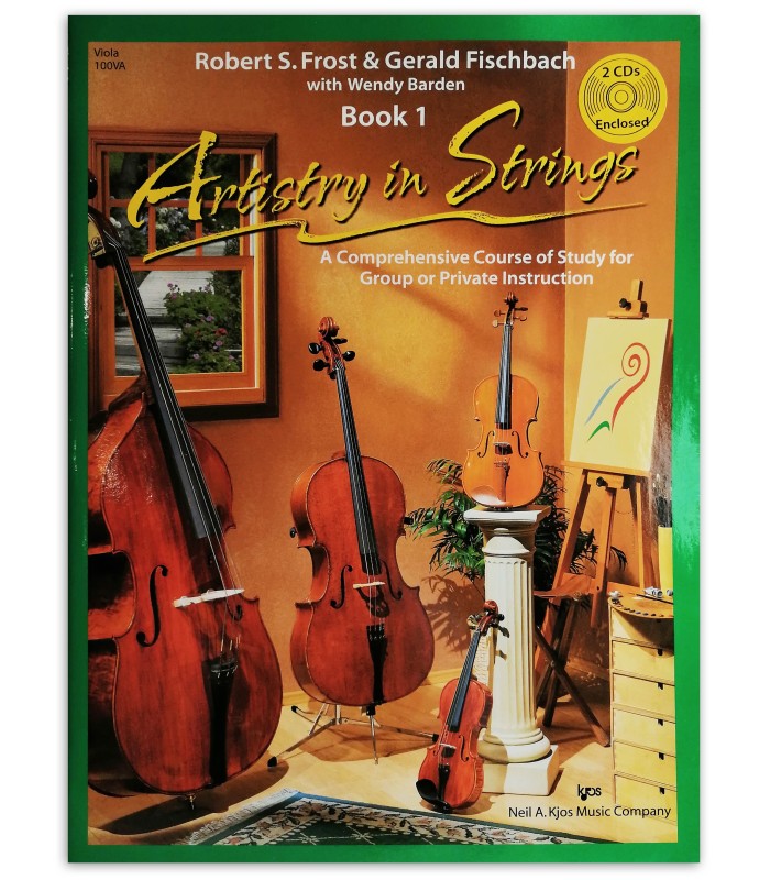 Foto da capa do livro Frost artistry in string V 1 viola