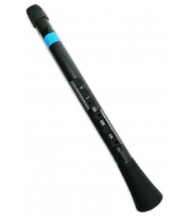 Foto do clarinete Nuvo N430CL DBBL Dood em D坦 de cor preta e azul