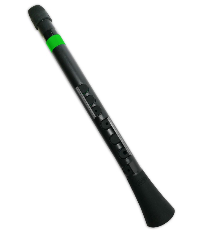 Foto del clarinete Nuvo N430 DBGN Dood en Dó en color negro y verde