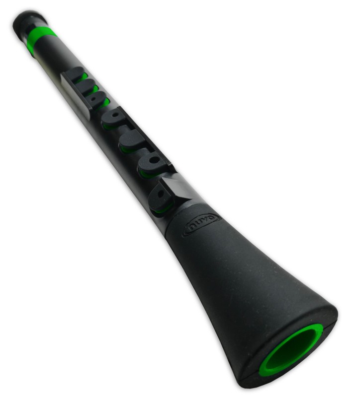 Detalhe da campânula do clarinete Nuvo N430 DBGN Dood