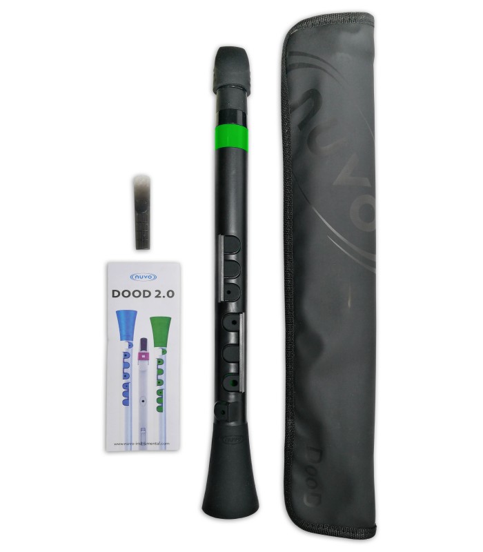 Clarinete Nuvo N430 DBGN Dood, saco, palheta e folheto