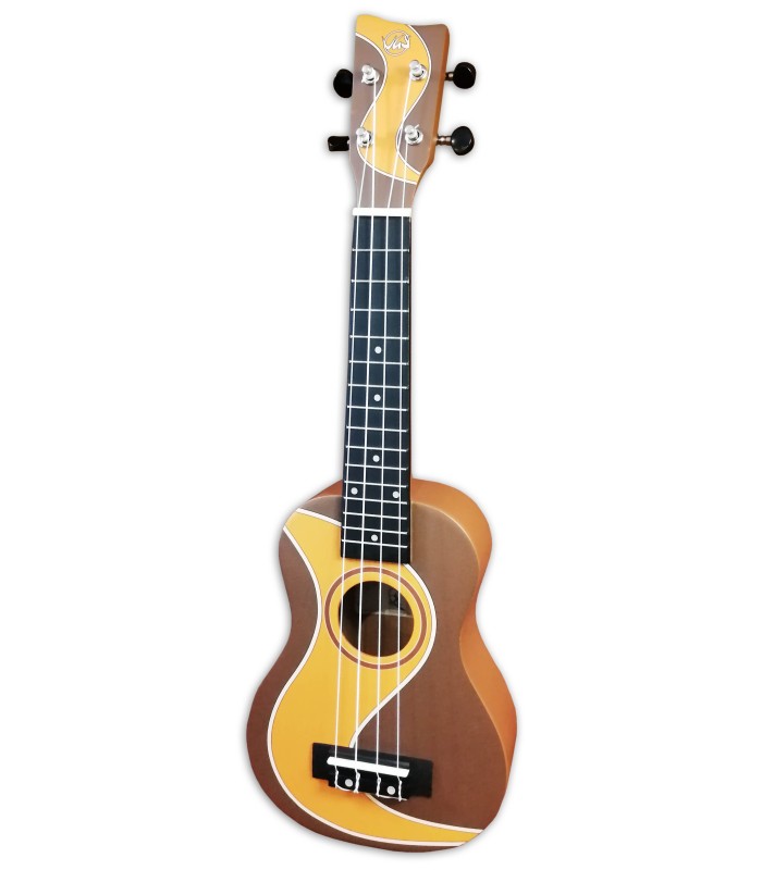 Ukulele soprano modelo VGS W-SO-BR Manoa Muddy Roads
