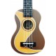 Tampo do ukulele soprano modelo VGS W-SO-BR Manoa Muddy Roads