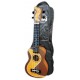 Photo of the ukulele soprano model VGS W-SO-BR Manoa Muddy Roads with bag