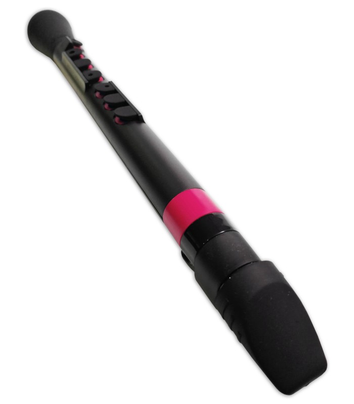 Detalle de la tapa de la boquilla del clarinete Nuvo modelo N430 DBPK Dood