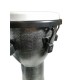 Detalhe da cabeça e sistema de afinação do djembe LP modelo LP726G FX 11 World Beat