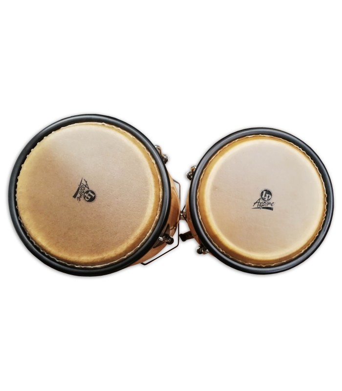 Photo of the pair of congas LP model LPA646B-AW's skinheads
