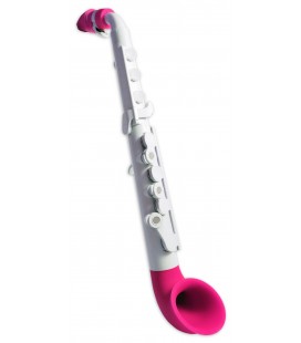 Photo of the saxophone Nuvo Jsax model N520JWPK in white and pink color