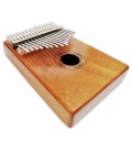 Detail of the kalimba Gewa modelo PG KL M's resonance box