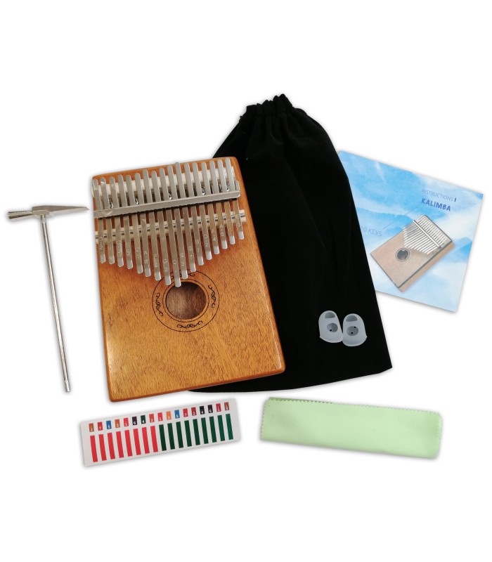 Kalimba Gewa modelo PG KL M and accessories