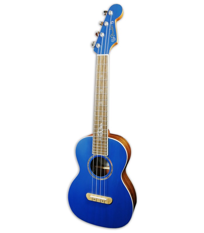 Tenor ukulele Fender model Dhani Harrisson SPHR Blue