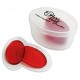 Photo of the box with the gel Skygel model Skygerd overtone damper in red color
