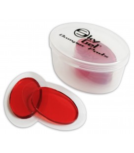 Foto da caixa com o gel Skygel modelo Skygelrd abafador de harm坦nicos na cor vermelha