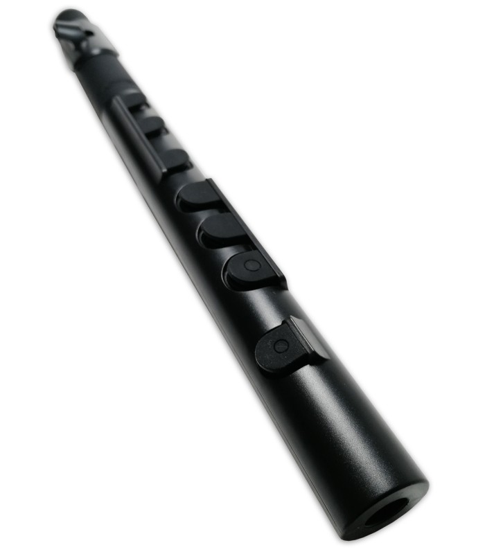 Detalle del cuerpo de la flauta Nuvo Toot modelo N 430TBBK
