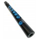 Detalhe do corpo da flauta Nuvo Toot modelo N 430TBBL