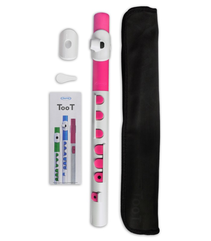 Flauta Nuvo Toot modelo N 430TWPK con la funda y accesórios
