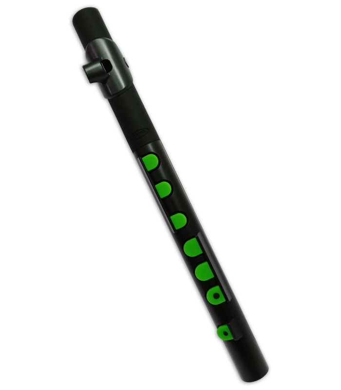 Foto de la flauta Nuvo Toot modelo N 430TBGN en Dó y en color negro y verde