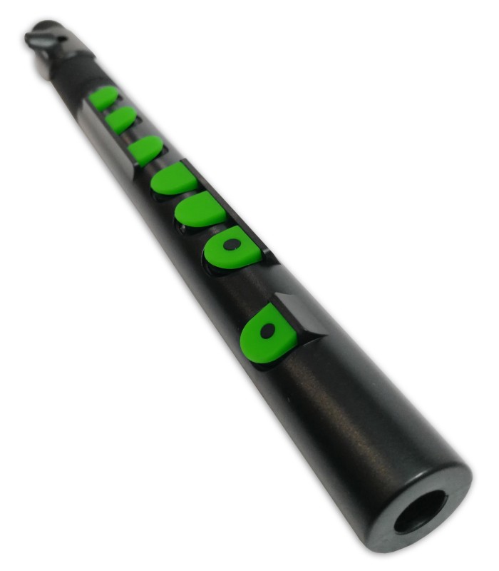 Detail of the flute Nuvo Toot model N 430TBGN's body