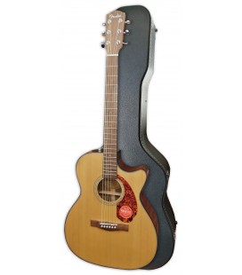 Fender CC 140SCE Natural Electroacoustic guitar Salao Musical