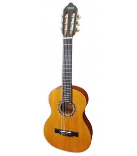 Foto de la guitarra clásica Valencia modelo VC-202 de tamaño 1/2 con acabado natural mate