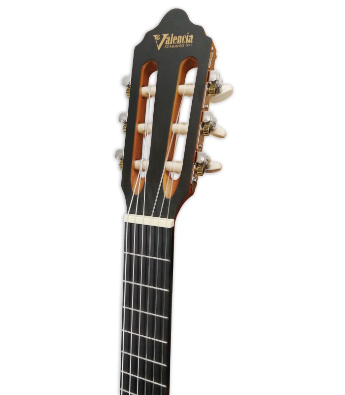 Cabeza de la guitarra clásica Valencia modelo VC-202 de tamaño 1/2