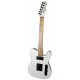Foto da guitarra elétrica Fender Squier modelo Contemporary Tele RH RMN Pearl White
