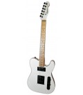 Foto da guitarra elétrica Fender Squier modelo Contemporary Tele RH RMN Pearl White