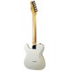 Back of the electric guitar Fender Squier model Contemporary Tele RH RMN Pearl White