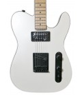 Corpo e captadores da guitarra elétrica Fender Squier modelo Contemporary Tele RH RMN Pearl White