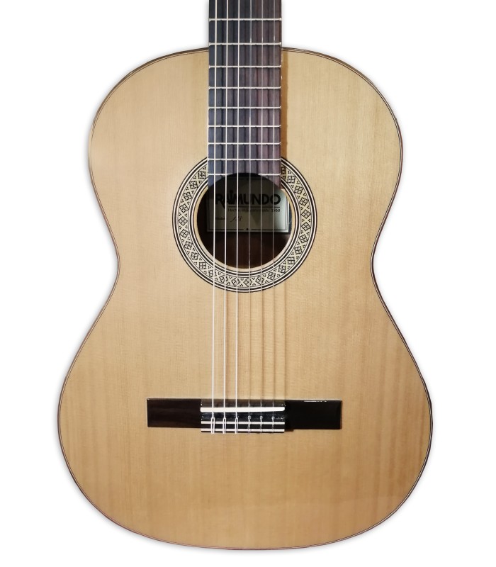 Tapa en cedro de la guitarra clásica Raimundo modelo 118