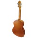 Back of the classical guitar Valencia model VC-304
