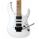 Cuerpo y pastillas de la guitarra eléctrica Ibanez modelo RG350DXZ white