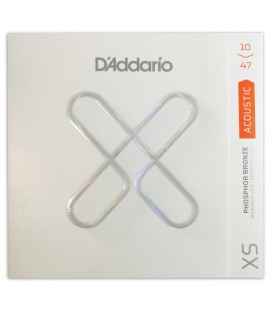 Jogo de Cordas DAddario XSAPB1047 010 Guitarra Acústica Phosphor Bronze