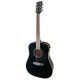 Foto de la guitarra acústica Ibanez modelo PF 15 BK Dreadnought Black
