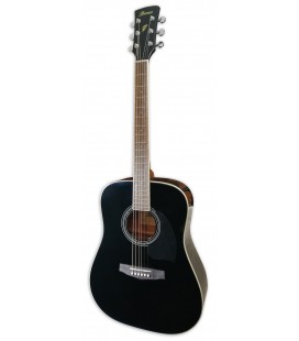 Photo of the acoustic guitar Ibanez model PF 15 BK Dreadnought Black