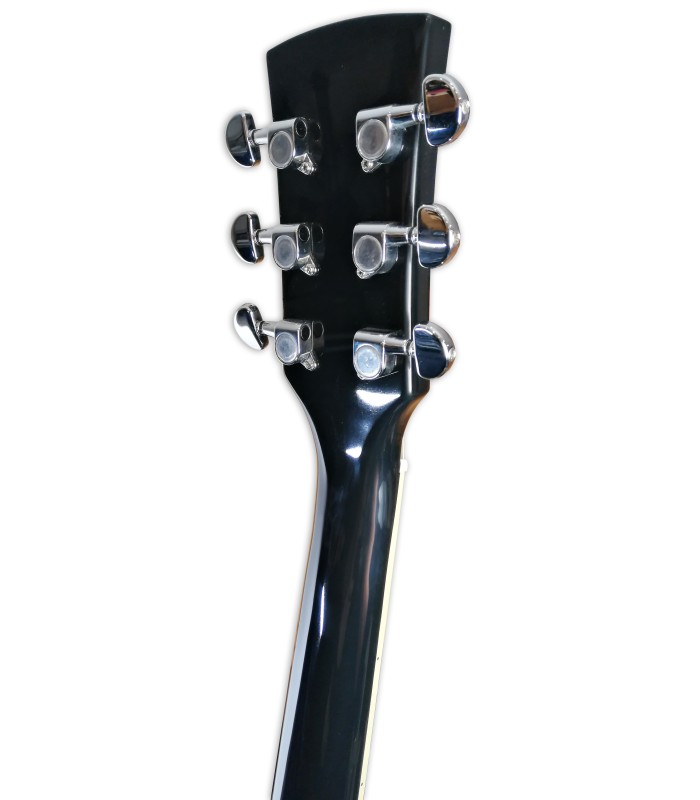 Carrilhão da guitarra acústica Ibanez modelo PF 15 BK Dreadnought Black