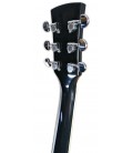 Machine heads of the acoustic guitar Ibanez model PF 15 BK Dreadnought Black