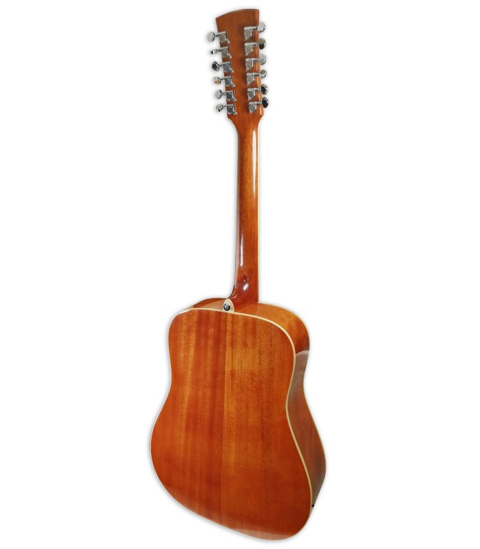 Fondo de la guitarra acústica Ibanez modelo PF 1512 NT Dreadnougt