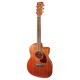 Foto da guitarra eletroacústica Ibanez modelo PC12MHCE OPN Grand Concert com acabamento natural