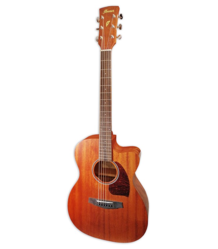 Foto da guitarra eletroacústica Ibanez modelo PC12MHCE OPN Grand Concert com acabamento natural