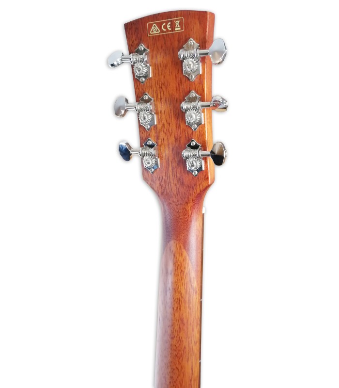 Machine head of the electroacoustic guitar Ibanez model PC12MHCE OPN Grand Concert